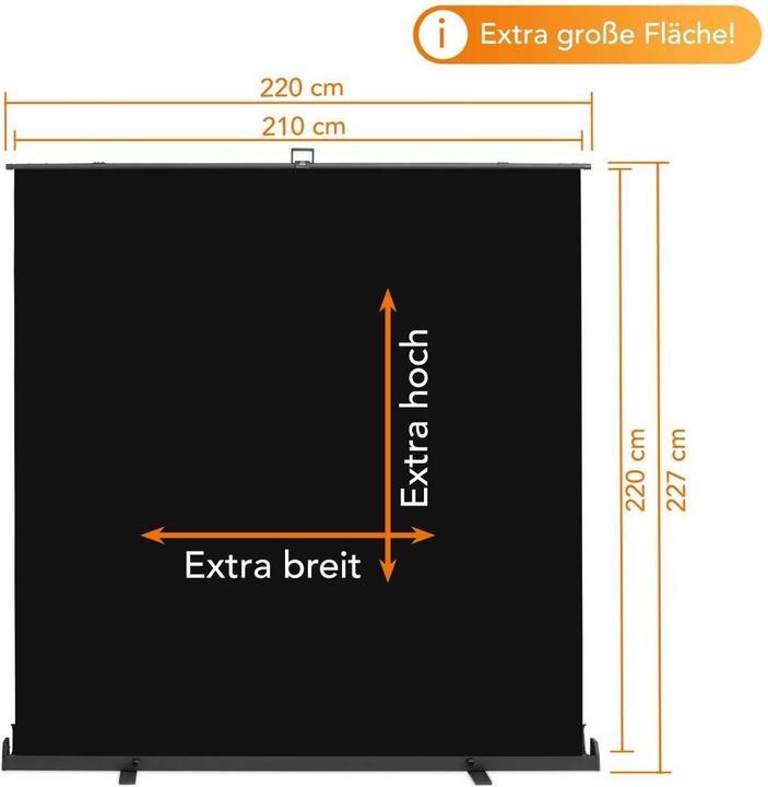 Produktbild Walimex pro Roll-up Panel Hintergrund (210 cm, 220 cm)