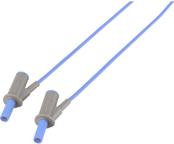 Actual product image Voltcraft Highly flexible test leads SET 0.25 m 1000 V, 600 V 10 A