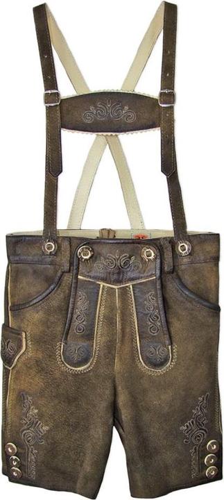 Immagine prodotto Maddox Pantaloni in pelle Rafael Antique Nut, corti, marroni (50)