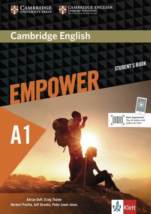 Produktbild Cambridge English Empower A1. Student's book (print). Für Erwachsenenbildung/Hochschulen (Englisch, Deutsch, Ernst Klett Sprachen)