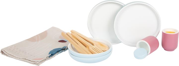 Actual product image small foot Tableware set "tasty
