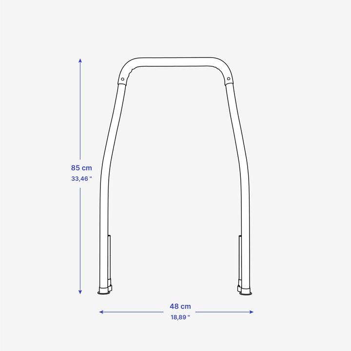 Image du produit Domyos Barre de maintien pour mini trampoline enfant