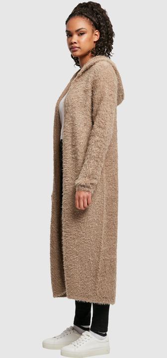 Produktbild Urban Classics Ladies Hooded Feather Cardigan (XL)