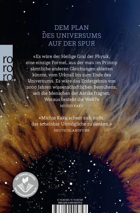 Produktbild Die Gottes-Formel (Deutsch, Monika Niehaus, Bernd Schuh, Michio Kaku, 2023)
