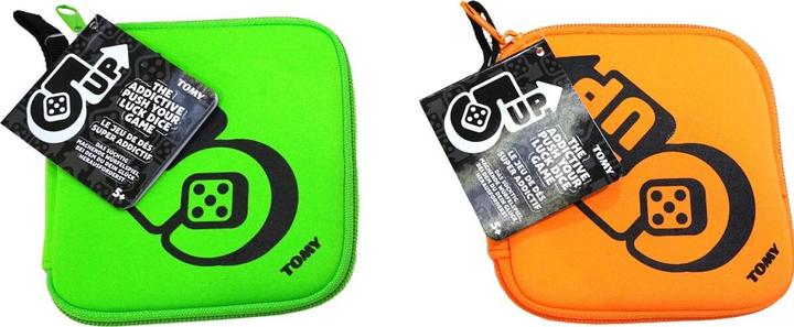 Actual product image Tomy Games 5 Up - Addictive Push Your Luck Dice Game - 2-4 Player Travel Games - Fun Family Games fo