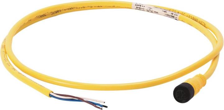 Immagine prodotto Allen Bradley Kabelsatz, M12-Buchse - Offene Enden, 4 Leiter, 10m, Gelb