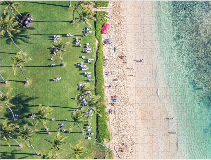 Image du produit Abrams & Chronicle 64691 - The Hawaii Beach - Puzzle à 2 faces, 500 pièces (500 pièces)