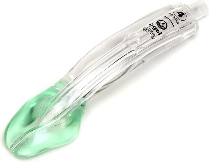 Produktbild Intersurgical I-Gel Larynxmaske, Supraglottische Atemhilfe Gr.4, grün, Erwachsene medium 50-90Kg