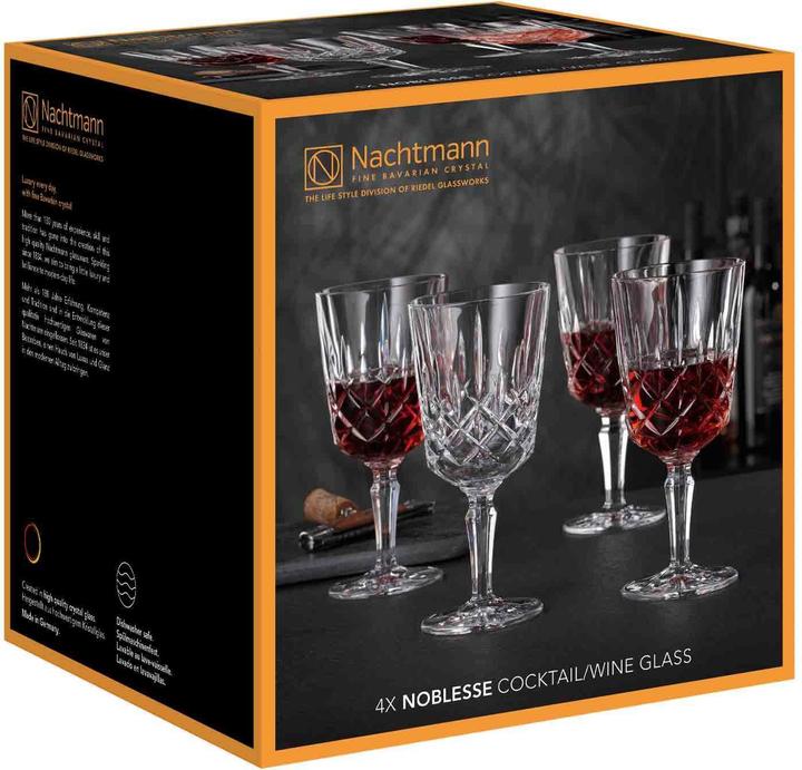 Actual product image Nachtmann Cockt./Wine glass Noblesse 4er S (35.50 cl, 4 Glasses, White wine glasses)