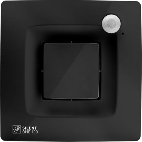 Actual product image Thermorex THERMEX Ventilator Silent One alt-i-1, sort med grundventilation, fugtstyret med adaptiv hygrostat.