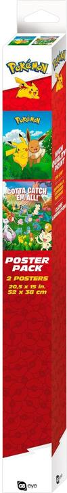 Produktbild GB Eye Pokemon Set 2 Chibi Posters Environments (52x38)