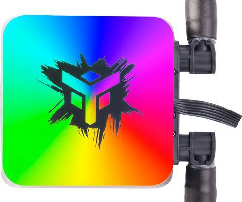 Actual product image Itek SKETLIQ 240 ARGB Processor Liquid Cooling Kit 12 cm Black