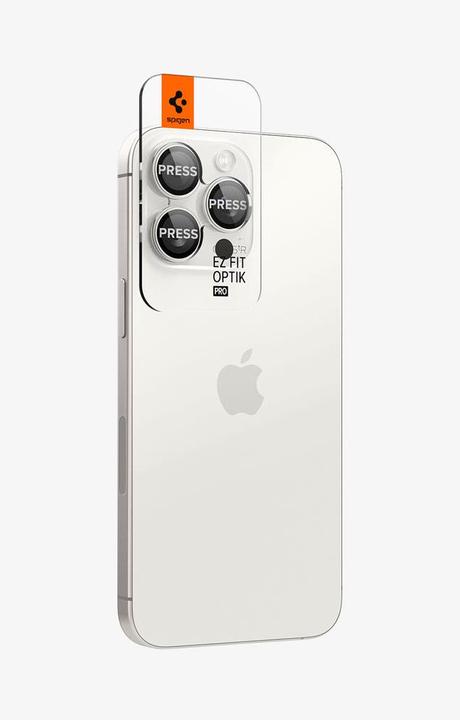 Image du produit Spigen Optik Pro EZ Fit (2 pièce(s), Apple iPhone 15 Pro Max)