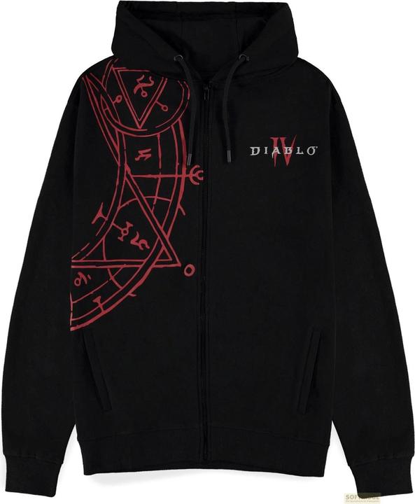 Produktbild Difuzed DIABLO IV - Lilith's Sigil - Pull à Capuche Zipper Homme (M) (M)