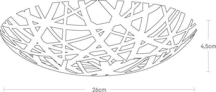 Produktbild Yamazaki Obstkorb mit Nest-Design TOWER (Ø 260 x 45 mm)