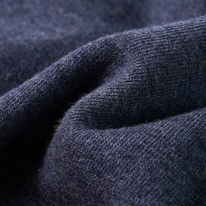 Image du produit VidaXL Sweat à capuche zippé pour enfant Bleu foncé (104)