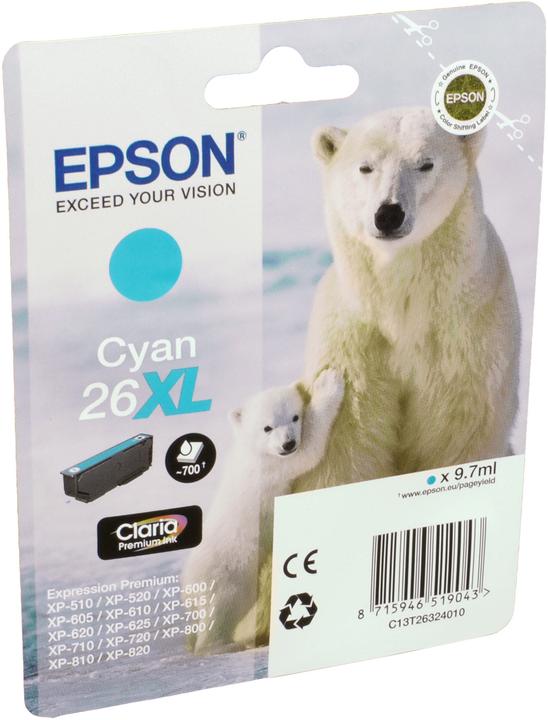 Produktbild Epson 26XL Claria Premium (C)