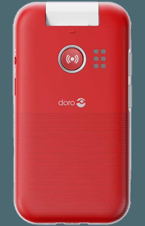 Produktbild Doro Leva L30, Clamshell, Single SIM, 7,11 cm (2,8"), 2 MP, 1150 mAh, Rot, Weiss (2.80", 2 Mpx, 4G)