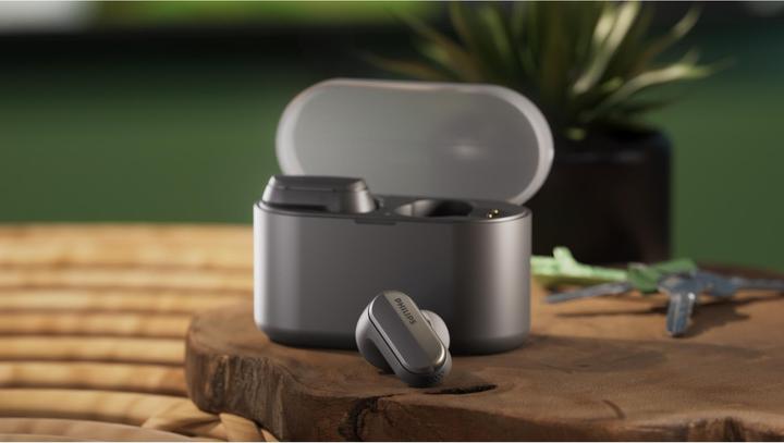 Actual product image Philips Wireless in-ear headphones TAT6908BK/00 Black (ANC, 7 h, Wireless)