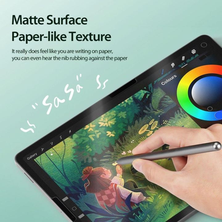 Produktbild Dux Ducis Naad Paperfeel Schutzfolie Tab S9 FE (X510/X516B) - Schwarz (1 Stück, Galaxy Tab S9 FE)