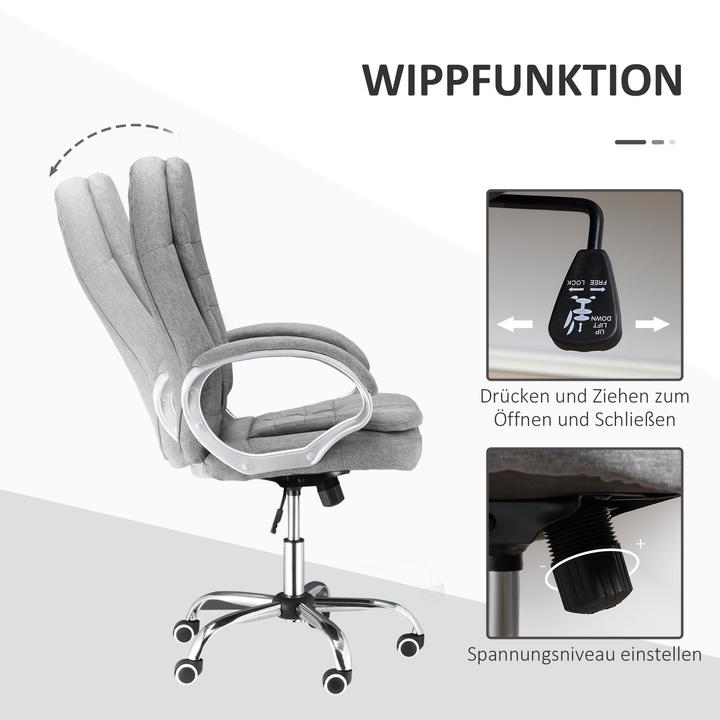 Actual product image Vinsetto Office chair