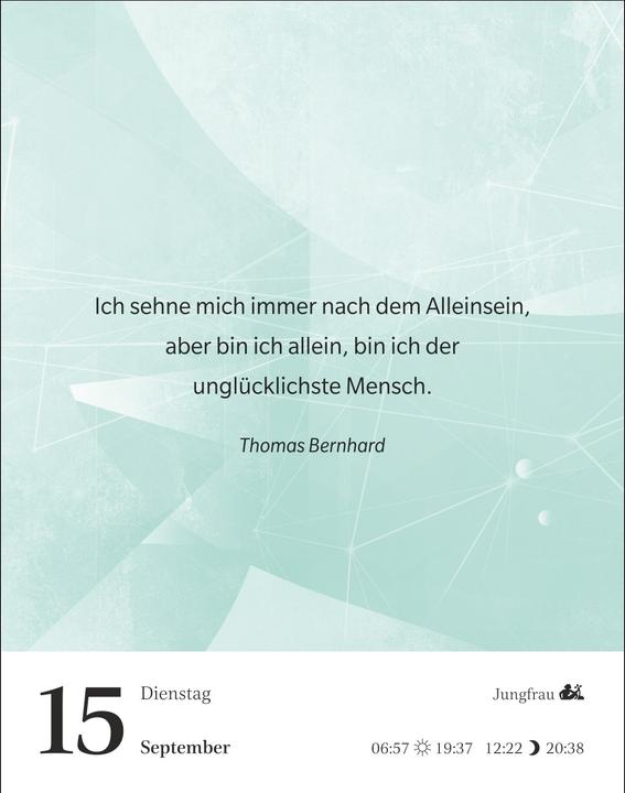 Actual product image Harenberg Gute Gedanken tanken Tagesabreisskalender 2026 - Denkanstösse für das ganze Jahr (11 x 14 cm, German)