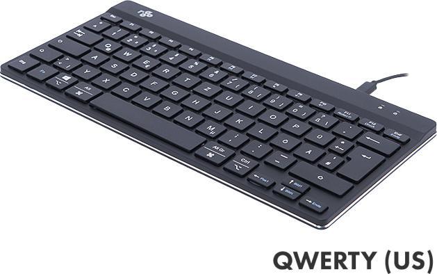 Actual product image R-Go Tools R-Go Compact Break Keyboard (US, Cable)