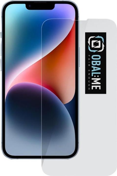 Obal:Me 2.5D Glass Screen Protector for Apple iPhone 13/13 Pro/14 Clear (1 Stück, Apple iPhone 13)