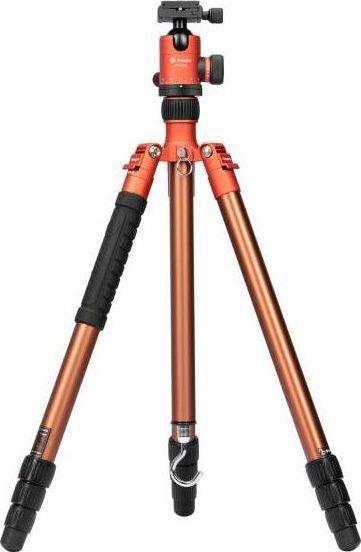 Actual product image Fotopro Tripod Tripod X-go Predator with ball head FPH-62Q - orange brown (Metal)