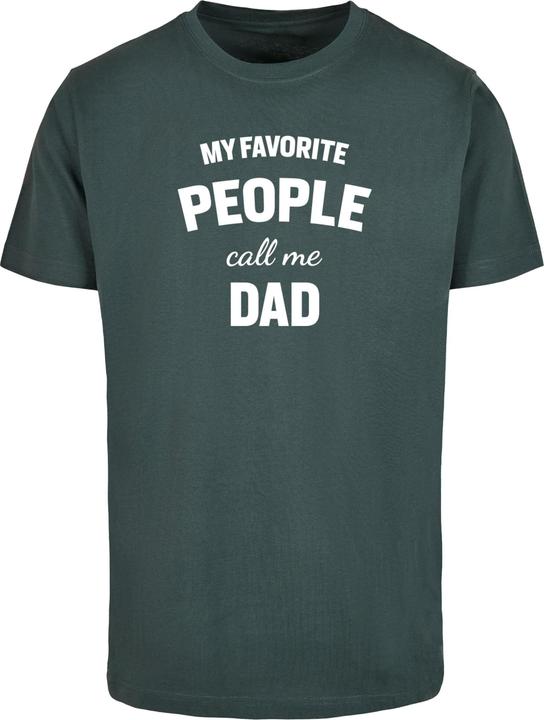 Merchcode Fathers Day - My Favorite People Call Me Dad T-Shirt - 113623 (XL)
