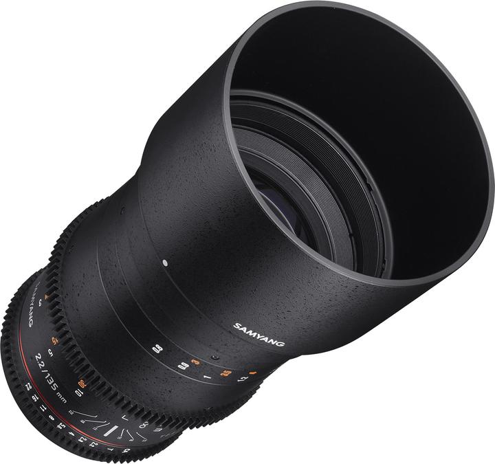 Image du produit Samyang 135mm T2.2 VDSLR Nikon (Nikon F, Plein format)