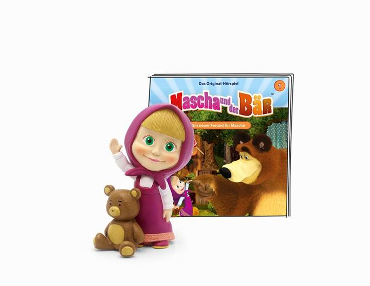 Actual product image Tonies Mascha und der Bär - A new friend for Mascha (German)