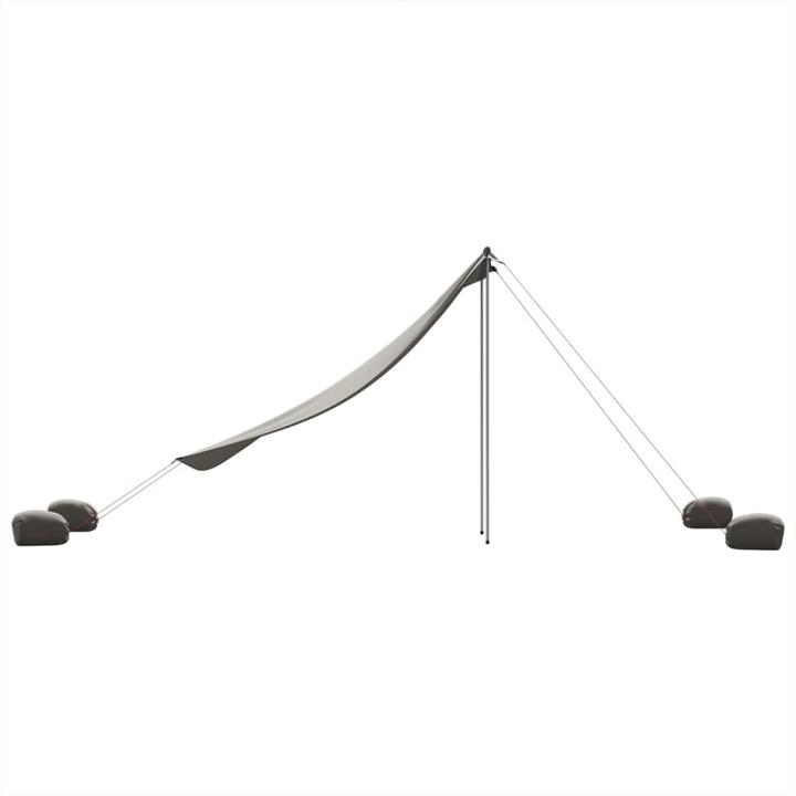 Immagine prodotto VidaXL Tenda da spiaggia con sacchi di sabbia 214 x 236 cm (tenda da spiaggia, 0.18 kg, 4 persone)