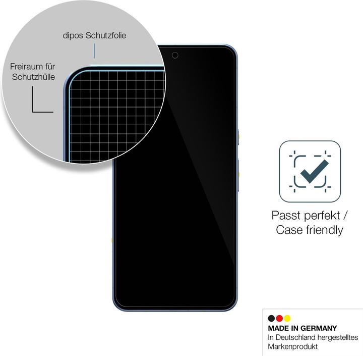 Immagine prodotto Dipos Pellicola Protettiva Anti-Shock (2 Pezzo/i, Google Pixel 8)