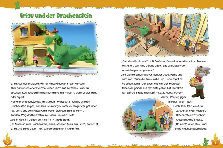 Produktbild Panini Grisu Der kleine Drache: Meine liebsten Gutenachtgeschichten (Deutsch, Claudia Weber, 2024)