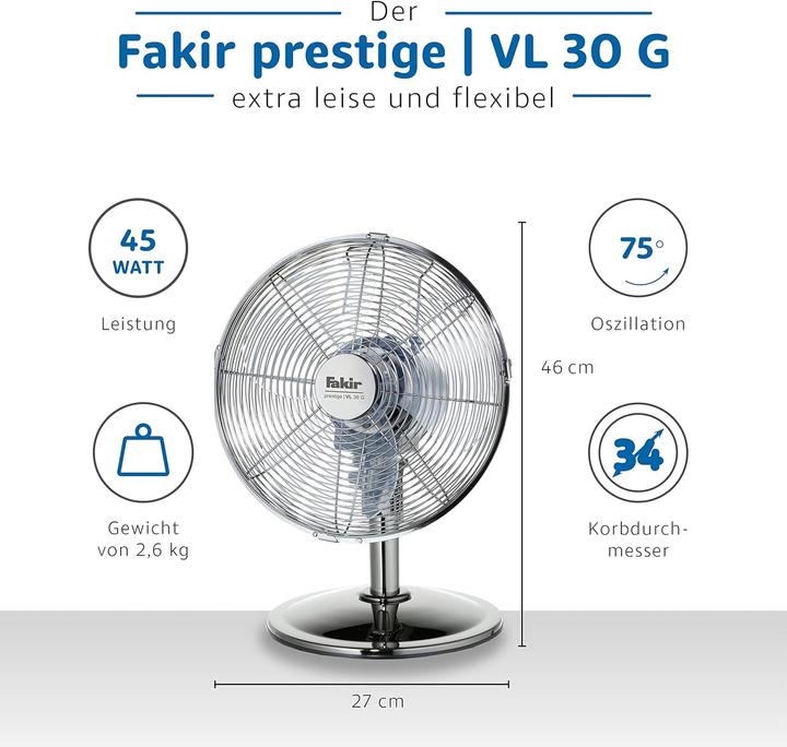 Image du produit Fakir VL 30 G (58 dB)