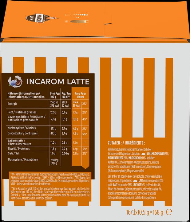 Immagine prodotto Nescafé Dolce Gusto Incarom Latte (16 x Porta.)