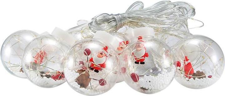 Produktbild Cover-Discount Weihnachtskugeln Lichterkette (3 m)