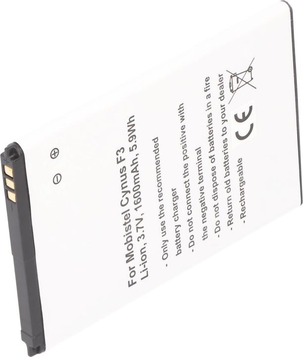 Produktbild AccuCell Akku MOBISTEL Cynus F3 Akku als Nachbau von passend für BTY26181