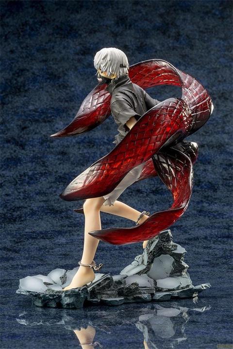 Actual product image Kotobukiya Tokyo Ghoul ARTFXJ Statue 1/8 Ken Kaneki Awakened Repaint Ver. 23 cm