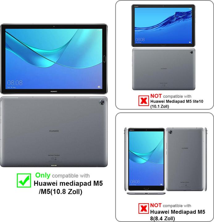 Actual product image Cadorabo Tablet Book Cover (MediaPad M5)