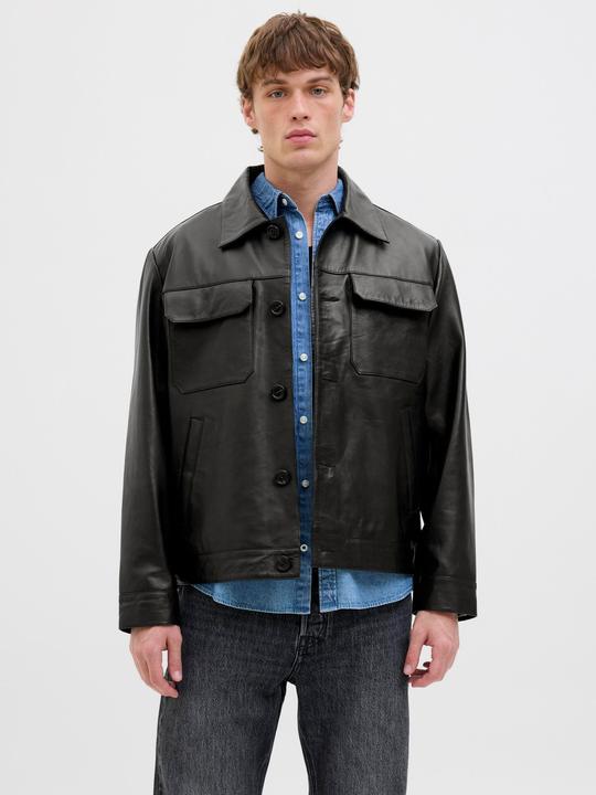 Produktbild Jack & Jones Lederjacke Lederjacke (M)
