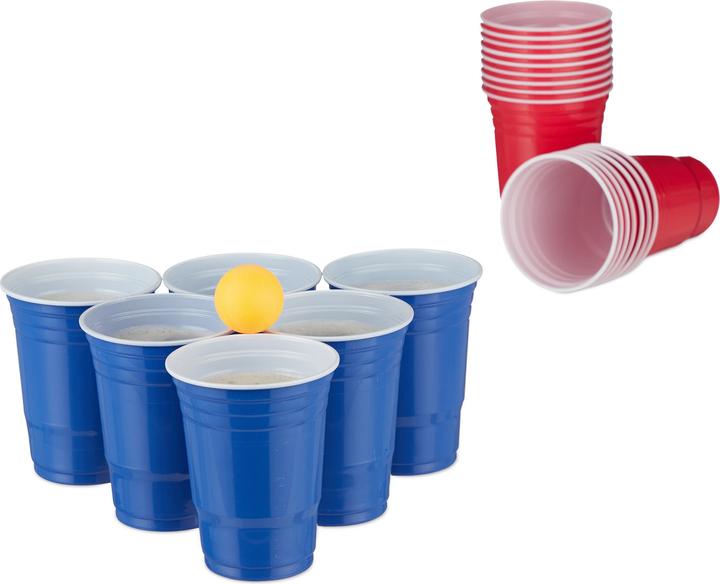 Actual product image Relaxdays Beer pong set