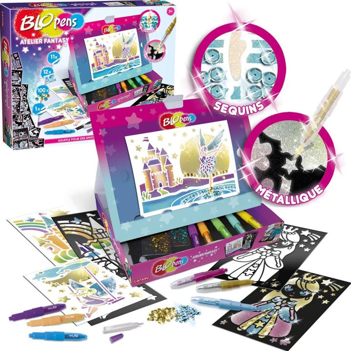 Actual product image Blopens Sequins Fantasy Animal Workshop (40333)