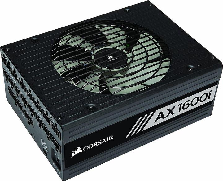 Actual product image Corsair Power supply AX1600i 1600 W, incl. power cable (1600 W)