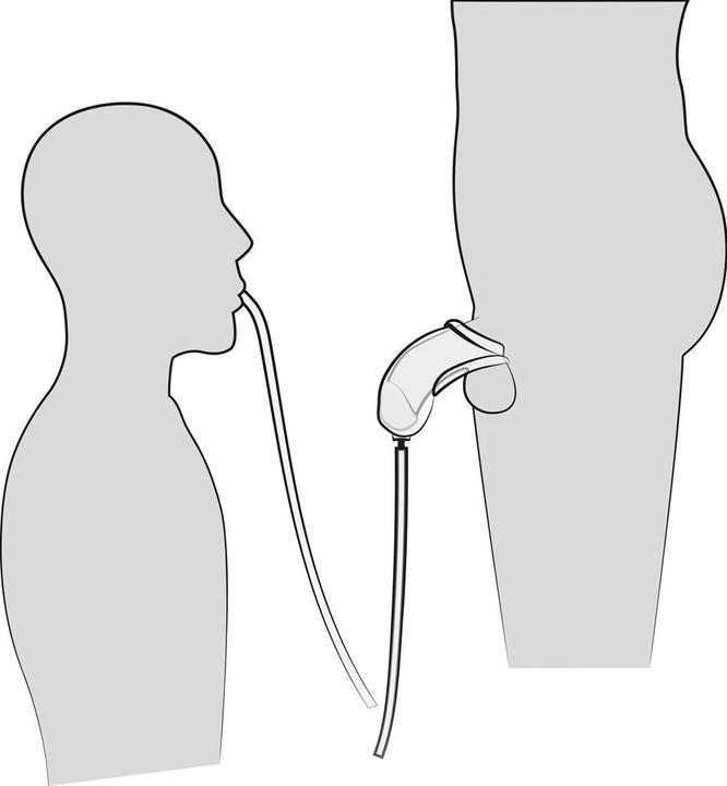 Actual product image You2Toys Piss Play Sleeve