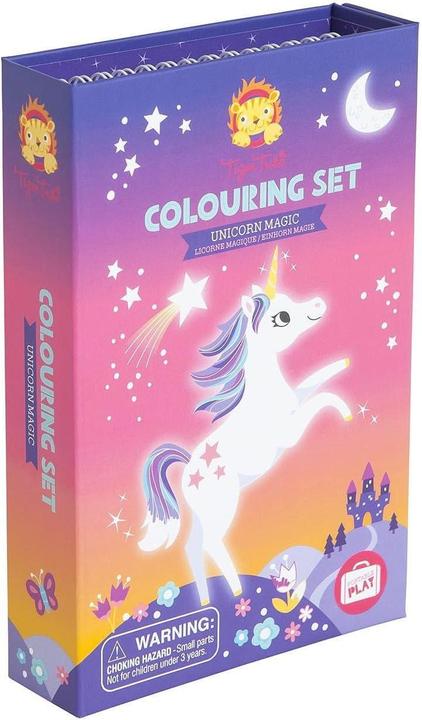Actual product image Tiger Tribe Painting set unicorn