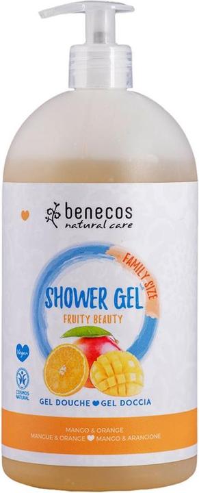 Benecos Shower Gel Fruity Beauty Mango & Orange Family Size Gel (950 ml)