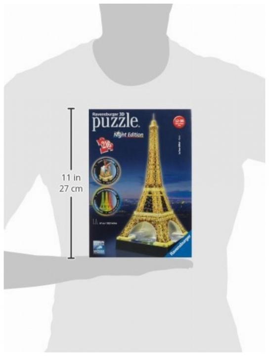 Immagine prodotto Ravensburger La Torre Eiffel di notte (216 pezzi)