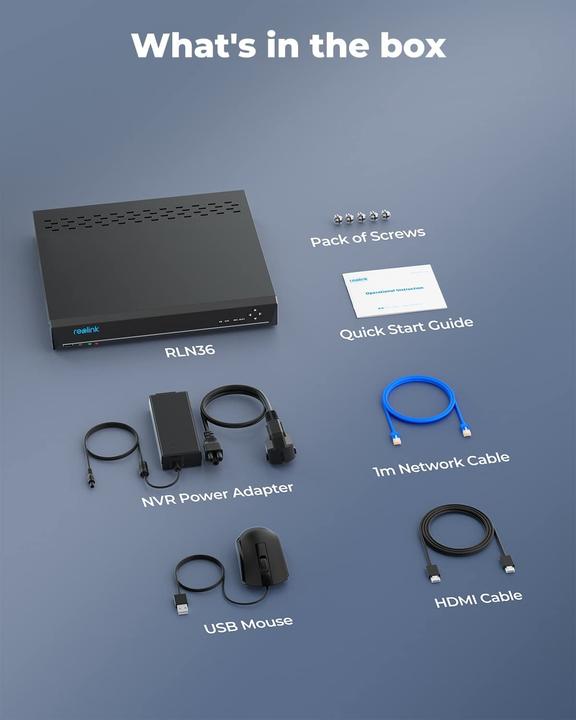 Actual product image Reolink RLN-36 (Network Video Recorder (NVR))